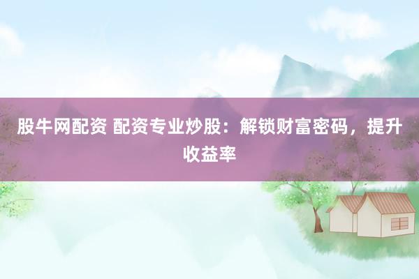 股牛网配资 配资专业炒股：解锁财富密码，提升收益率